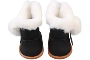 Jilibaba Doll Shoes, Snow Boots Outfit Clothes Set for 18 inch American Girl Doll Suit Gift Accessories