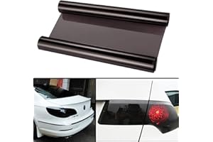 MRCARTOOL Auto-adhésif imperméable vinyle phare Film de teinte phares, feux arrière, feux de brouillard Teinte film(30cmx120cm)