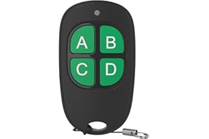 SUPERIOR ELECTRONICS Superior KEY - Radiocomando universale a quattro canali - Frequenza 433.92 MHz codice fisso