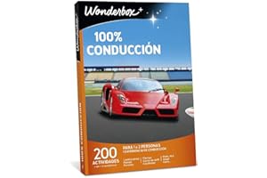 WONDERBOX - Caja Regalo - 100% conducción - 1 Actividad de conducción para 1 o 2 Personas -150 Actividades - Ideas Regalo