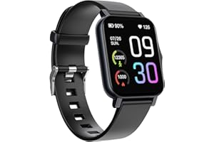 SUPBRO 1,69" Fitness Armband Aktivitätstracker Fitness Tracker Smart Armband Schrittzähler Fitnessuhr Herzfrequenzmesser IP68 Wasserfest Sportuhr Messgeräte Pulsuhr Schrittzähler Uhr für Damen Herren