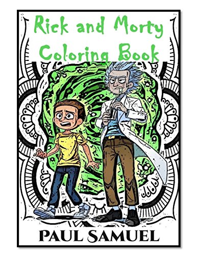 Rick and Morty Coloring Book - Rick and Morty Mandala Coloring Books f