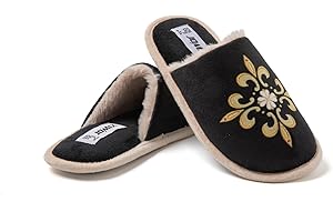 JOMIX Zimowe kapcie domowe damskie ciepłe kapcie zimowe miękkie dziewczęce kapcie