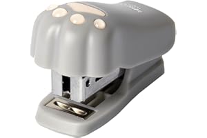 Legami - Mini Cucitrice, Meow, 3,3x4,5 cm, in Plastica, Tema Kitty, Levapunti Incorporato sul Retro, 1000 Punti Metallici Inclusi