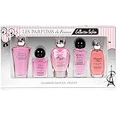 Charrier Parfums Collection Fashion Mini Perfumes Women Set 5 Miniatures | Trendy perfume set: Lovely French, Viva Paris, Mag