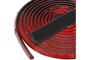 RANJIMA Flexible Zierleisten Selbstklebend Deckenleisten, 3M,12mm*9mm TPE Dreieck Zierleiste Decken und Wandübergang, Schwarz Dreikantleiste für Abschlussleiste Küchenarbeitsplatte Wandkanten