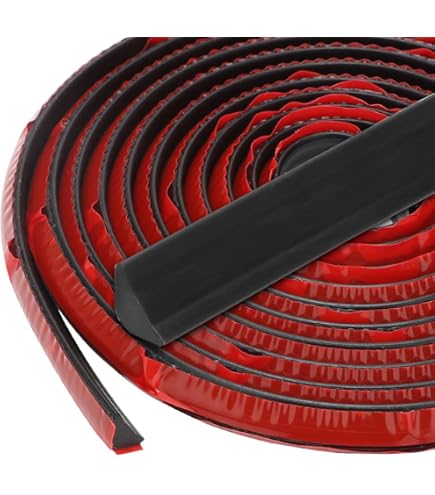 DQ-PP 3m Afdekstrip Aluminium - 23x23mm - Met PVC Rand & Gratis Schroeven | Keuken Werkblad Afsluitstrip
