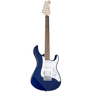 Yamaha PACIFICA012 Electric Guitar – Dark Blue Metallic, 6-String, Solid Body, Rosewood Fingerboard, Ideal for Beginners & Hobbyists