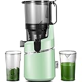 AMZCHEF Estrattore Automatico, Apertura 135MM e Capacità 1,8L Estrattore Frutta e Verdura Intera, 250W Estrattori di Succhi P