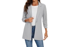 MINTLIMIT Femme Blazer Longues Élégant Veste De Costume Manche Bureau Affaires Blouson Jackets