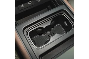 Auovo Anti Dust Cup Holder Insert Liners for Land Rover Defender 110 Accessories 2020 2021 2022 Custom Fit Door Pocket Center Console Interior Mats 20pcs (Gray)