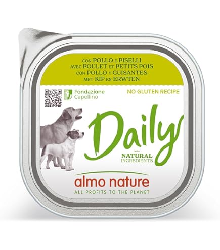 almo nature HFC Natural - Natvoer voor honden met kipfilet oorspronkelijk schoon voor menselijke consumptie en nu gebruikt voor de bereiding van levensmiddelen, 24 x 95 g almo nature HFC Natural - Natvoer voor honden met kipfilet oorspronkelijk schoon voor menselijke consumptie en nu gebruikt voor de bereiding van levensmiddelen, 24 x 95 g