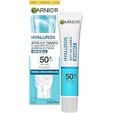 Garnier Hyaluron Anti UV Daily Fluid Protector Barrier Skin 40ml | Daily, Invisible Skin Barrier, With [Hyaluronic Acid + Gly