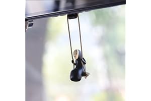 KONGZEE Accesorios para colgar en el interior del coche, accesorios para colgar en el interior del coche, accesorios para hombres y mujeres, accesorios para el interior del coche, espejo de coche