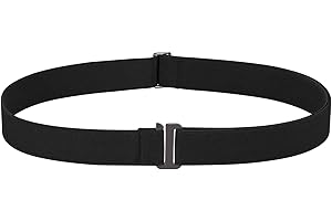 VONMELLI Invisibile Cintura Elastica Donna Regolabile Cintura Donna con No Show Fibbia Piatta per Jeans, Pantaloni e Abiti