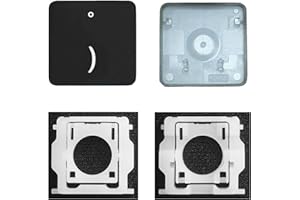 CTBDZ Capuchon de clé individuel avec charnière de rechange pour MacBook Pro (M1 M2) A2141 A2251 A2289 A2338 A2442 A2485, remplacement pour MacBook Air A2179 A2337 A2681 (touche « 。) »)