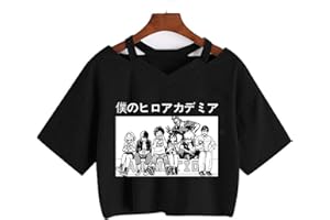 zhedu My Hero Academia Maglietta Cute Anime Boku No Hero Academia Maglietta Cool Todoroki Graphic Maglietta Manga Top Tees Donna