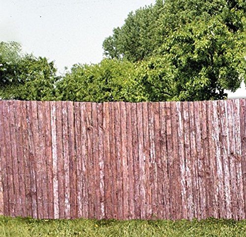 Sichtschutzmatte aus Rinde in zwei Größen (1x3 m)
