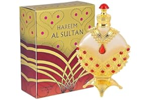 WUKESIFY Hareem Al Sultan Gold Concentrated Perfume Oil – Konzentriertes Parfümöl | Arabisches Parfüm für Frauen | Hareem Al Sultan Gold Konzentriertes Parfümöl | Langanhaltendes Parfümöl | Arabisches Parfümöl