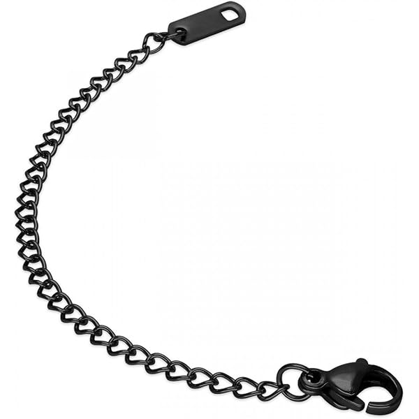 TOAOB 5 m Zilver Schakelketting Roestvrijstalen Paperclipketting per Meter 3 x 9 mm Ketting met 30 Springringen en 10 Karabijnsluitingen voor doe-het-zelf Sieraden Bedels Hanger Halsketting