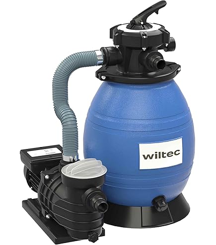 Swim & Fun Set Filtri Piscina 250W - Filtro A Sabbia O Sfere - Pompa Autoaspirante Con Controlavaggio - Per Piscine Fino A 22.500 Litri