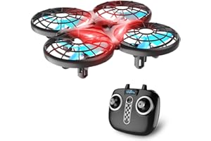 Loolinn | Drone per Bambini Regalo di Natale - Mini Drone con Tecnologia Anti-Collisione Automatica/Sicuro per i Bambini/Facile da far Volare/Acrobazie a 360°- Certificazione Approvata C0
