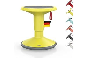 ‎INTERSTUHL Interstuhl UPis1 - Ergonomic Stool with Swivel Effect - Premium Stool Height-Adjustable and Rotatable Made in Germany - Standing Stool / Swivel Stool for Back-Friendly Sitting - Also Perfect as an Office Stool / Desk Stool Including -