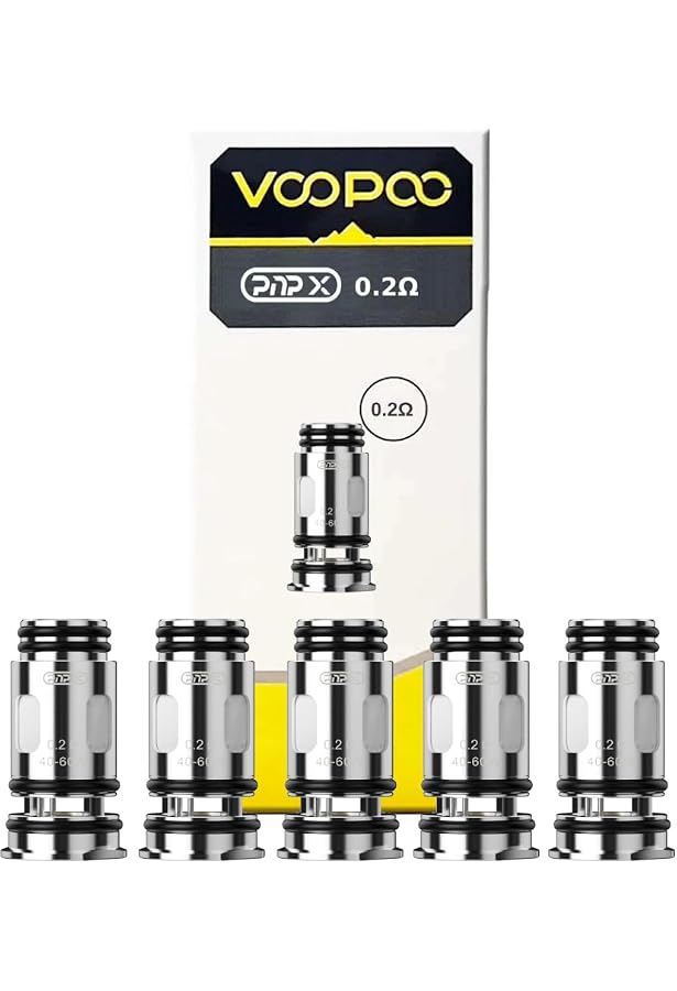 Voopoo PnP X Meshed Coil 5er Pack – 0,2 Ohm, Für Drag X2/S2 & Argus Pro 2