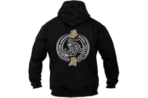 Dirty Ray Arts Martiaux Brazilian Jiu-Jitsu Sweat homme avec capuche B33C