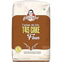 JOSEF MARC T45 Cake Flour, 2 LBS (907g) - Unbleached & Low Protein Flour, All Purpose Cake Flour.