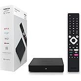 Nokia Streaming Box 8010, Android TV (Chromecast, HDMI, H.264, HEVC H.265, Netflix, Prime Video, Disney+), Schwarz