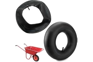 Slangdäck, 2 stycken 4,80/4,00-8 slang för skottkärror, för skottkärror, innerrör för hjulbarrows, ersättning av innerrör, för skottkärror, säckkärror och elscooter