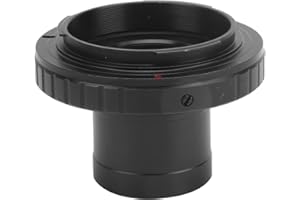 TOPIKY Anillo Adaptador de Lente, telescopio de 1,25 Pulgadas, Adaptador de Anillo de Tubo de Montaje T-K para cámara de Montaje para Pentax K, Interfaz M42x0,75, telescopio astronómico de 1,25 Pulgadas