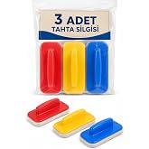 Nistabolje 3 Adet Yazı Tahta Silgisi