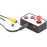MGT Mobile Games Technology Spielekonsole: Retro-Videospiel-Controller mit 200 8-Bit-Games und TV-Anschluss (Retro Konsole)