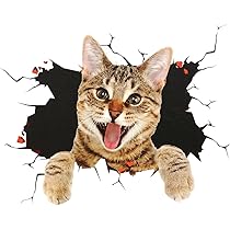 3D Katze Autoaufkleber - 3er Set Niedliche Katzen Dekoration