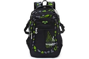 SOMBLG Mochila Niño Mochilas Escolares Chico Adolescente Grandes Niños Mochila Impermeable Colegio Escolar Adaptable Instituto