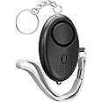 TecoKart® SOS Alarm Keychain, 130dB Personal Safety Alarm with LED Light, Durable Self Defence Keychain for Women, Girls, and Children – Loud Emergency Alert for Safety and Security