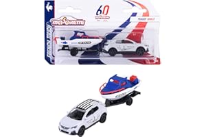 Majorette - French Touch Bretagne - 1 Véhicule Premium - Voitures Miniatures en Métal - Echelle 1/64ème - 212055014Q04, Blanc