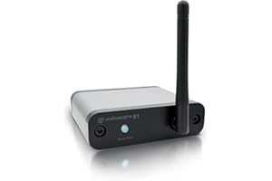 Audioengine B1 Bluetooth Receiver with 5.3 Adaptive aptX HD - Extended Range and High Fidelity 24 bit DAC Wireless & Streaming Audio Systems