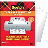 Scotch Thermo Torba 5 mil, 8,9 x 11.4-in&ccedil; 100-Pack