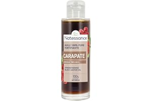 Natessance huile carapate ricin noire 100ml