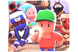 ZGCXRTO Stumble Man Bambini Portafoglio, Stumble Man Cartone Animato Portafoglio, Stumble Man Ragazzo Portafoglio, Bambino Portamonete Casual Cartoon Tasca Moneta per Studenti Regali