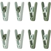 IKEA Slibb Yeşil Mandal, 8'li Set, &Ccedil;amaşır İpi ve Kurutma Askısı Uyumlu