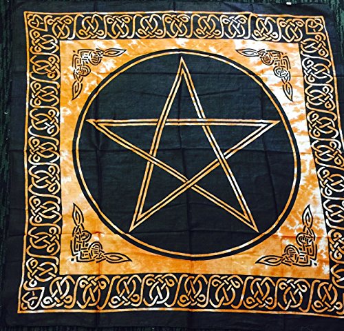Altar-Tuch, Pentagramm, für Tarot, Wicca