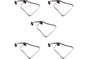 ZDE 5 unidades de 2,54 mm Pitch 2 Line 6 Pin hembra a hembra IDC Cable de cinta puente 30 cm de largo