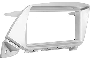 YUECOOM Single DIN Dash Stereo Radio Fascia DVD Player Panel Frame Fit for Suzuki Alto 2010 2011 2012