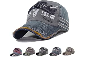 CheChury Czapka bejsbolowa czapka bejsbolówka unisex regulowana retro czapka bejsbolówka czapka rekreacyjna najmodniejsza Vintage Golf Sport Outdoor