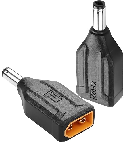 Adaptateur XT60 mâle/femelle vers femelle/mâle 7909 XT60 vers DC7,9 mm x 0,9 mm convertisseur haute efficacité transmission de courant Adaptateur XT60 mâle/femelle vers femelle/mâle 7909 XT60 vers DC7,9 mm x 0,9 mm convertisseur haute efficacité transmission de courant