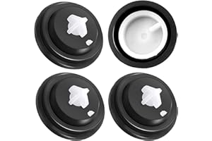 CFSVVD 4 Stück Spülventile Ventilmembranscheiben, Spülkasten Dichtungen Schwimmerventil Spülkasten Dichtung Spülkasten Ersatzteile, Passend für die Meisten Einlassventile